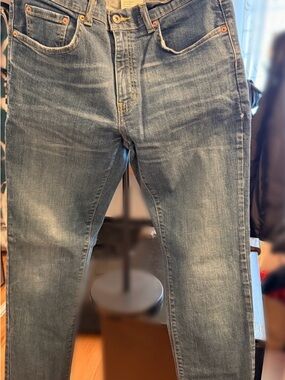 urban pipeline Slim Straight Jeans in Faded Blue